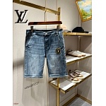 Louis Vuitton Denim Shorts For Men # 279768, cheap LV Denim Shorts