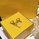 Fendi Earrings For Women # 279934, cheap Fendi Earrings