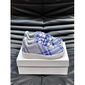 $92.00,Burberry Check Knit Box Sneaker For Men # 280230