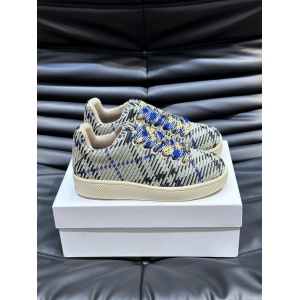 $92.00,Burberry Check Knit Box Sneaker For Men # 280232