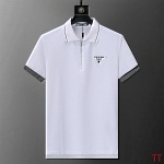 Prada Short Sleeve Polo Shirts For Men # 280190