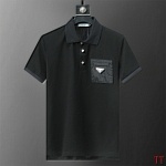 Prada Short Sleeve Polo Shirts For Men # 280191