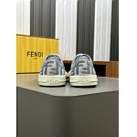 Fendi Domino Canvas Sneakers For Men # 280379, cheap Fendi Sneakers