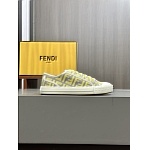 Fendi Domino Canvas Sneakers For Men # 280380, cheap Fendi Sneakers