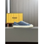 Fendi Domino Canvas Sneakers For Men # 280381