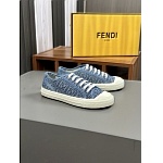 Fendi Domino Canvas Sneakers For Men # 280381, cheap Fendi Sneakers