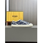 Fendi Domino Canvas Sneakers For Men # 280382