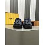 Fendi Domino Canvas Sneakers For Men # 280384, cheap Fendi Sneakers