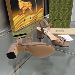 Gucci Calfskin Miro Soft Horsebit Mid Heel Sandals 39 Bright Camel For Women # 280429, cheap Gucci Sandals