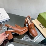 Gucci Horsebit 85 Platform Court Shoes For Women # 280441, cheap Gucci Sandals