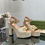 Gucci Horsebit 85 Platform Court Shoes For Women # 280444, cheap Gucci Sandals
