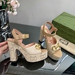 Gucci Horsebit 85 Platform Court Shoes For Women # 280444, cheap Gucci Sandals
