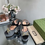 Gucci Horsebit 85 Platform Court Shoes For Women # 280446, cheap Gucci Sandals