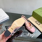 Gucci Horsebit leather slingback pumps For Women # 280449, cheap Gucci Sandals
