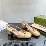 Gucci Horsebit leather slingback pumps For Women # 280451, cheap Gucci Sandals