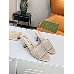 Gucci Crystal Embelished  Mesh Sandal For Women # 280481