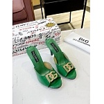 D&G DG logo patent leather mules For Women # 280486, cheap D&G Sandals