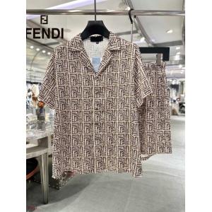 $55.00,Fendi Shirt&Short Set For Men # 281032