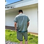 Amiri Shirt&Short Set For Men # 281012, cheap Amiri Shirt Short