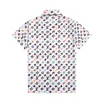 Louis Vuitton Short Sleeve Shirts For Men # 281047, cheap Louis Vuitton Shirts