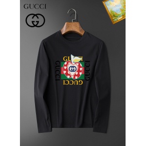 $26.00,Gucci Long Sleeve Cotton T Shirts For Men # 281780