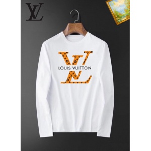 $26.00,Louis Vuitton Long Sleeve Cotton T Shirts For Men # 281783