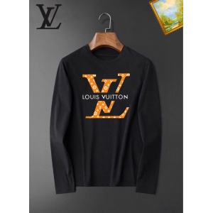 $26.00,Louis Vuitton Long Sleeve Cotton T Shirts For Men # 281784