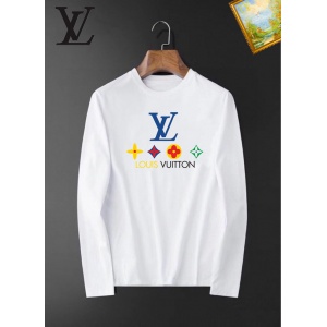 $26.00,Louis Vuitton Long Sleeve Cotton T Shirts For Men # 281785