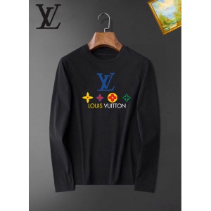 $26.00,Louis Vuitton Long Sleeve Cotton T Shirts For Men # 281786