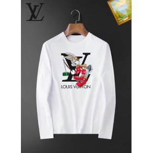 $26.00,Louis Vuitton Long Sleeve Cotton T Shirts For Men # 281787