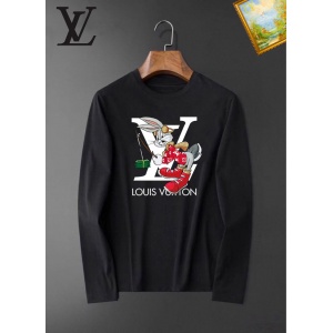 $26.00,Louis Vuitton Long Sleeve Cotton T Shirts For Men # 281788