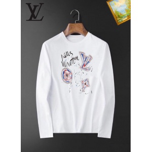 $26.00,Louis Vuitton Long Sleeve Cotton T Shirts For Men # 281789