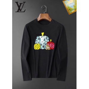 $26.00,Louis Vuitton Long Sleeve Cotton T Shirts For Men # 281792