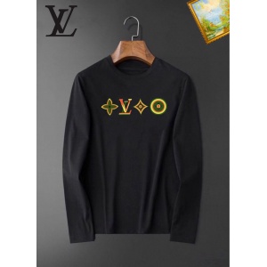 $26.00,Louis Vuitton Long Sleeve Cotton T Shirts For Men # 281793