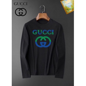 $26.00,Gucci Long Sleeve Cotton T Shirts For Men # 281800