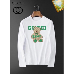 $26.00,Gucci Long Sleeve Cotton T Shirts For Men # 281801