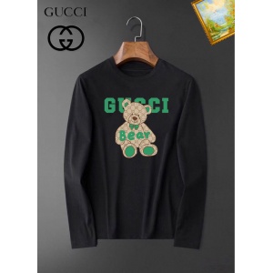 $26.00,Gucci Long Sleeve Cotton T Shirts For Men # 281802