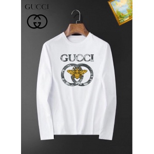 $26.00,Gucci Long Sleeve Cotton T Shirts For Men # 281805