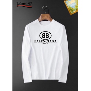 $26.00,Balenciaga Long Sleeve Cotton T Shirts For Men # 281819