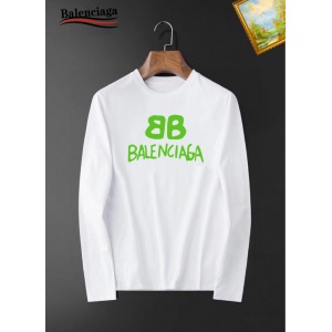 $26.00,Balenciaga Long Sleeve Cotton T Shirts For Men # 281821