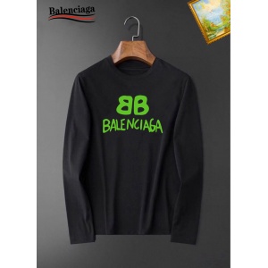 $26.00,Balenciaga Long Sleeve Cotton T Shirts For Men # 281822