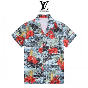 $33.00,Louis Vuitton Short Sleeve Shirts For Men # 281865