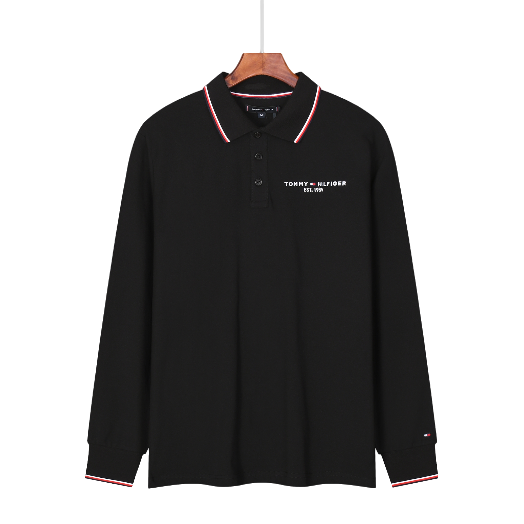 Tommy Long Sleeve Polo Shirts For Men # 281247