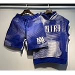 Amiri Sleeveless Hoodie and Shorts Sets # 281162