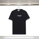 Prada Short Sleeve T Shirts For Men # 281243, cheap Short Sleeved Prada