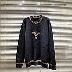 Prada Crew Neck Sweaters For Men # 281245