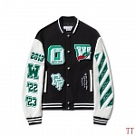 Off White Baseball Jackets For Men # 281627