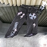 Chrome Hearts Jeans For Men  # 281708, cheap Chrome Hearts Jeans