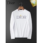 Dior Long Sleeve Cotton T Shirts For Men # 281767