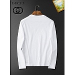 Gucci Long Sleeve Cotton T Shirts For Men # 281779, cheap Long Sleeved